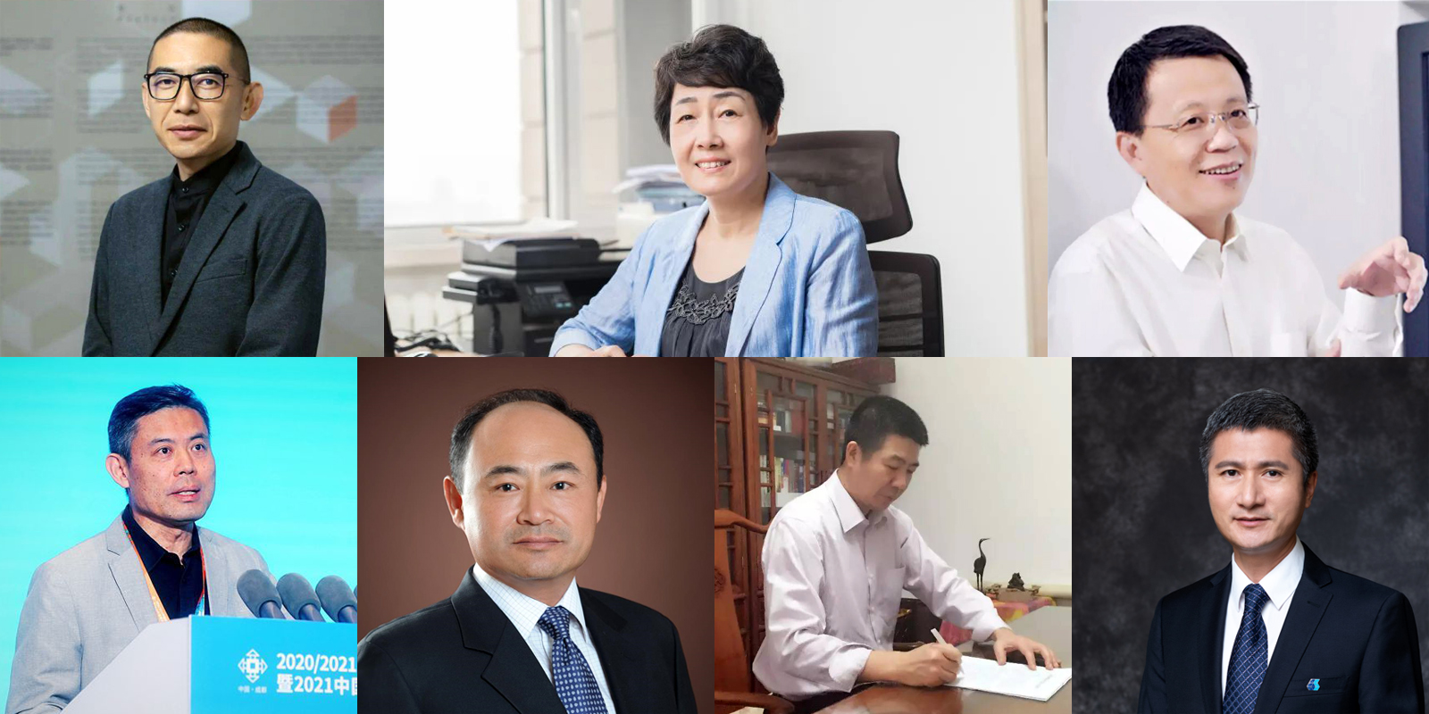 20220105-七位清华人当选第十批全国工程勘察设计大师-上左起：张利、王翠坤、陈彬磊，下左起：王凯、马海志、王建平、李存东-校友总会jpg