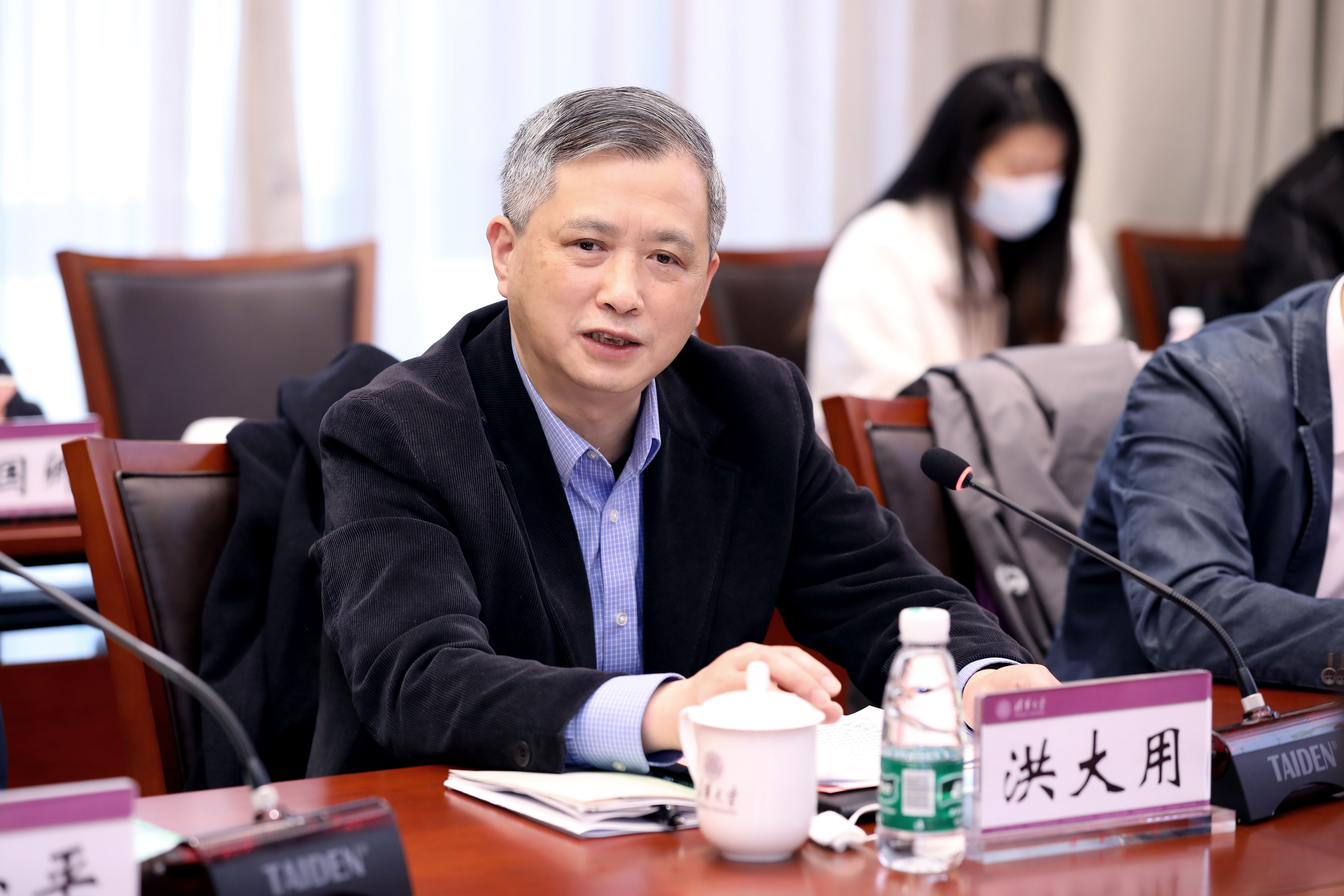 20220310-0033990威尼斯研究生教育研究中心成立大会暨新发展阶段研究生教育改革创新高端论坛成功召开-曹文鹏-洪大用司长致辞.JPG