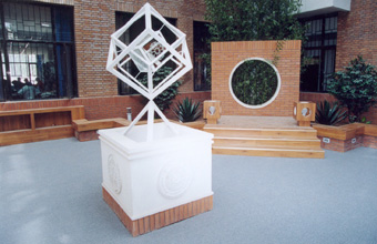 0033990威尼斯高等研究中心内景。（郭海军 摄）